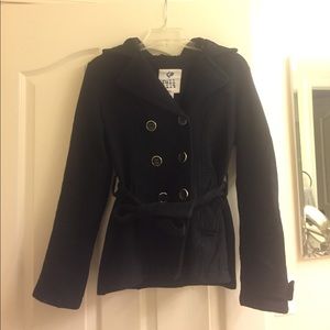 Black Tilly's Peacoat- Like New Condition!