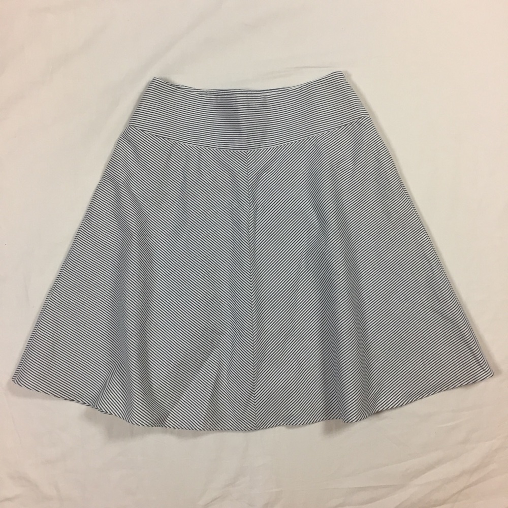Ann Taylor seersucker skirt size 2 - Picture 1 of 7