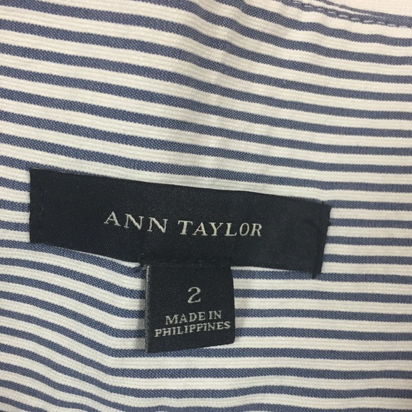 Ann Taylor seersucker skirt size 2 - Picture 6 of 7