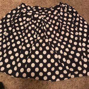 Polka dot skirt