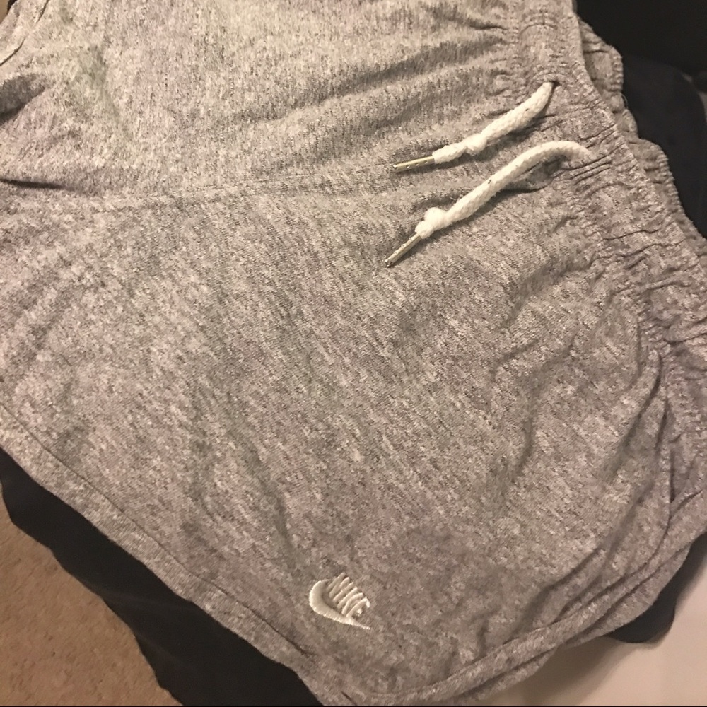 Grey Nike shorts