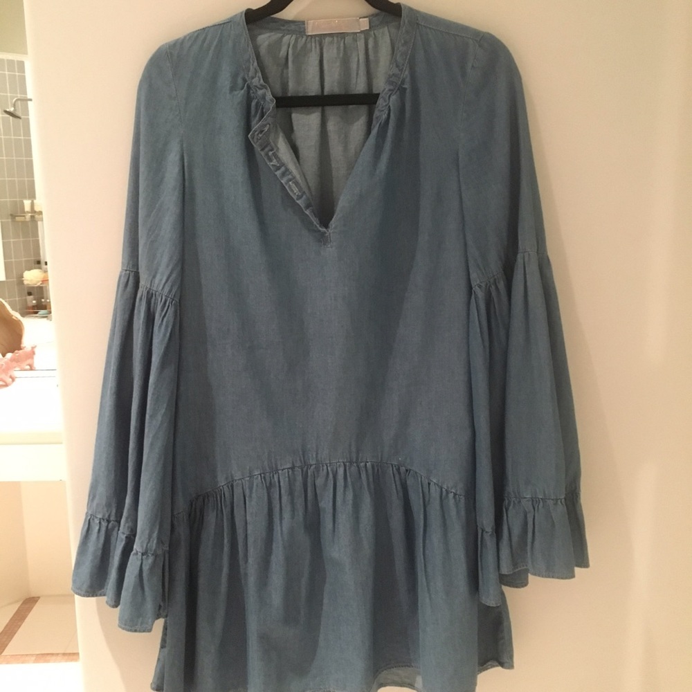 Denim dress