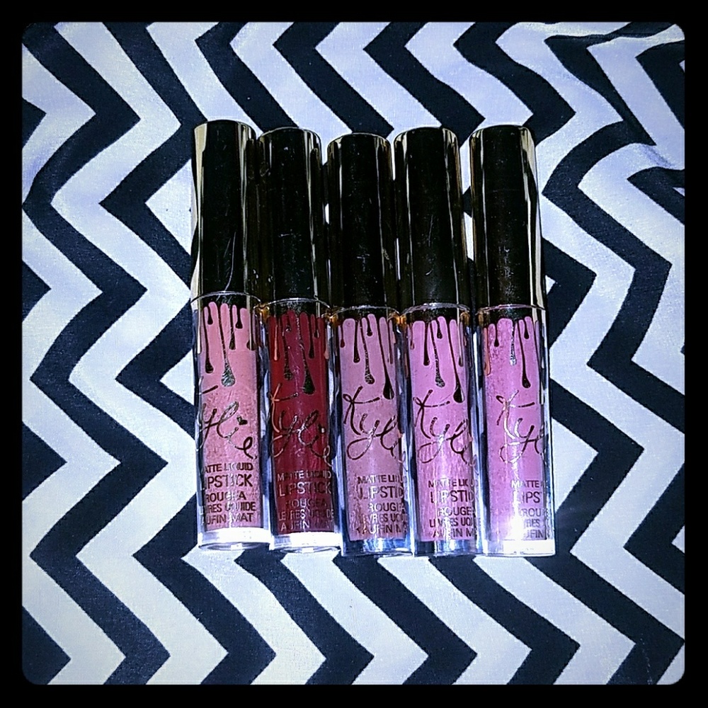 NWOT Kylie Birthday Collection Matte Lipsticks