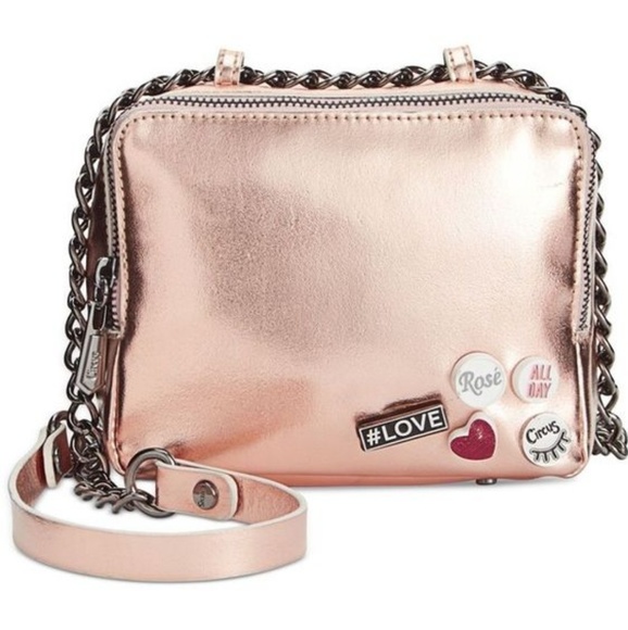 Sam edelman cash rose gold cross body - Picture 1 of 7
