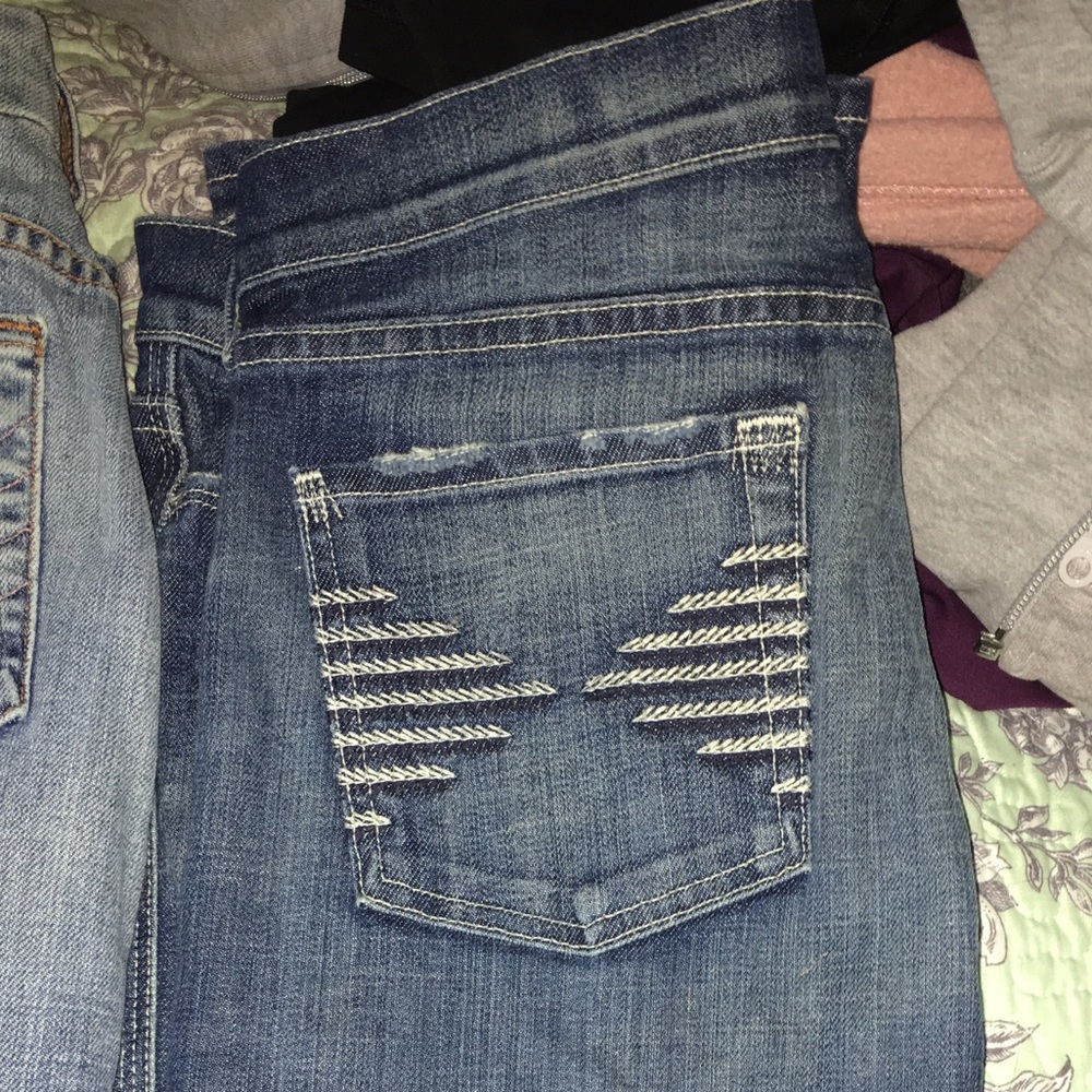 7 for all mankind medium wash jeans