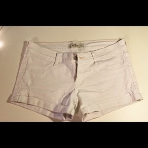 Hollister White shorts