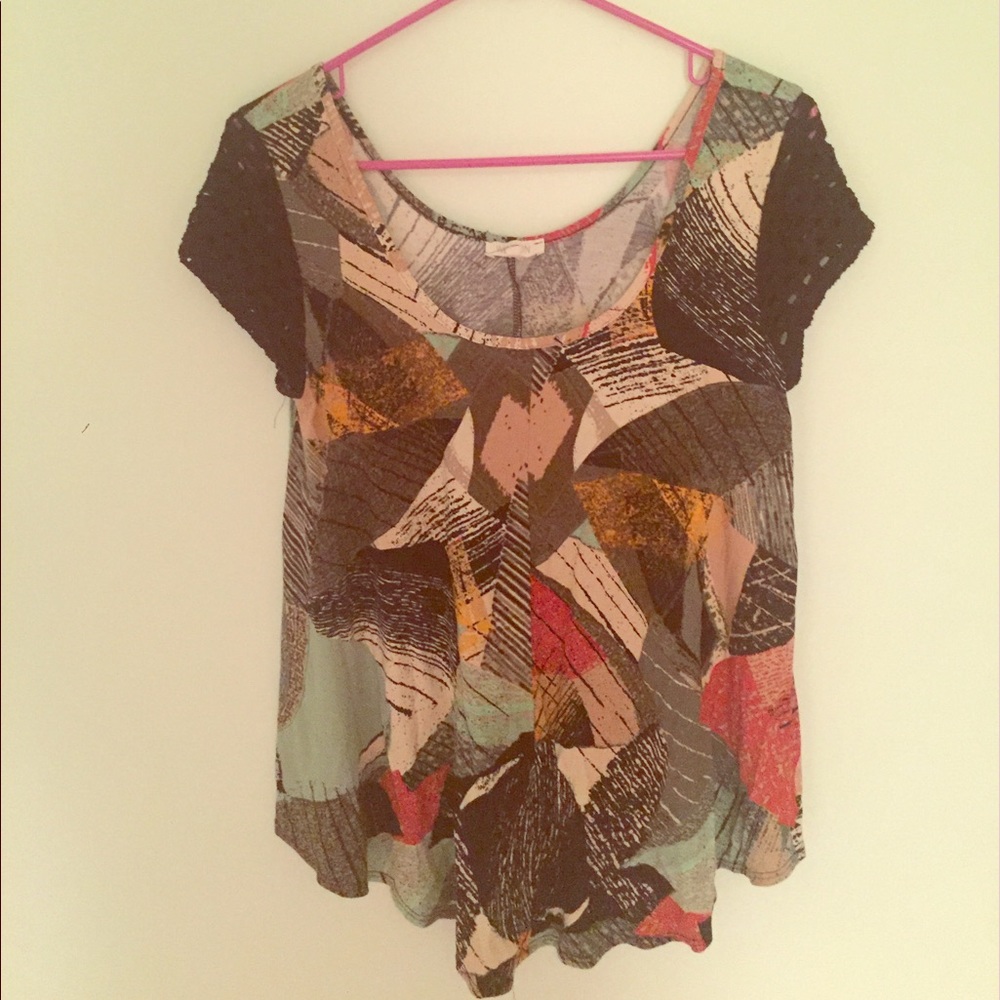 Soft Patterned Blouse