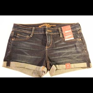 Arizona co. dark wash shorts