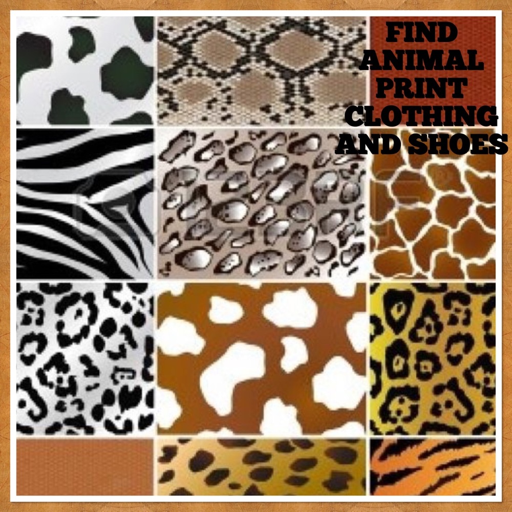 Find animal print clothing and shoes for sale!