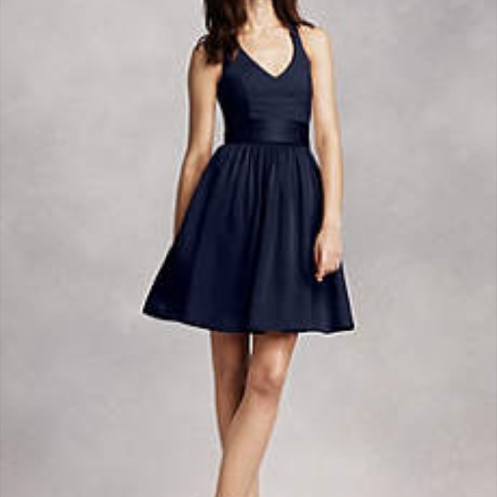 Black Vera Wang formal dress