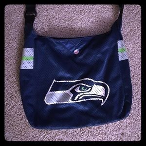 Seahawk jersey style purse