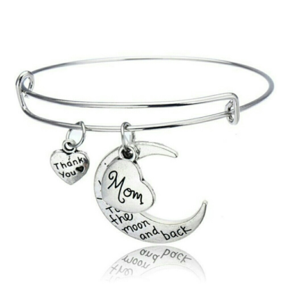 Mom Bracelet, I Love You to the Moon and Back