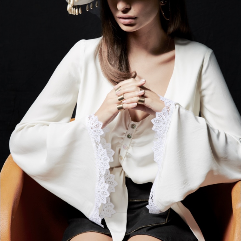 Stone Cold Fox Filipe blouse sz 2