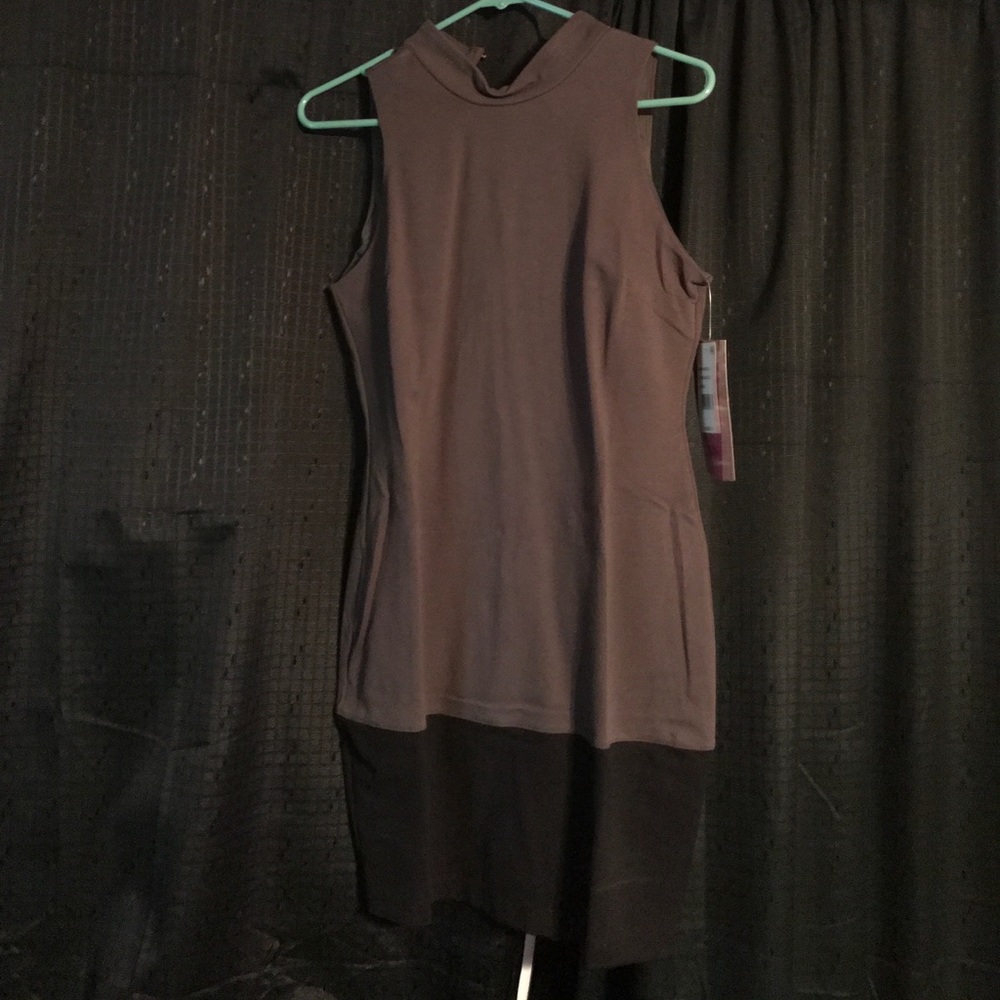 Olive green dress