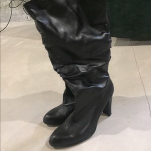 Black High Heel Boots