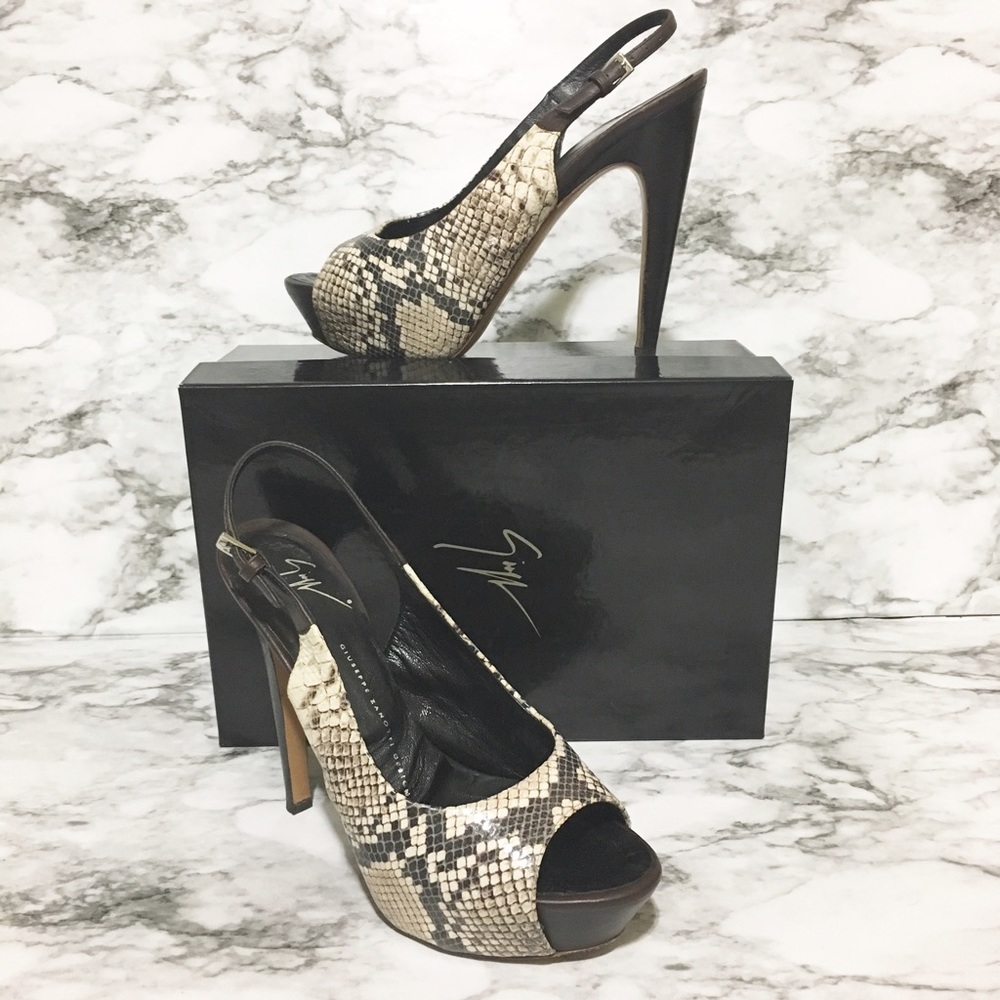 🎈SOLD🎈Giuseppe Zanotti sandal python - Picture 3 of 8