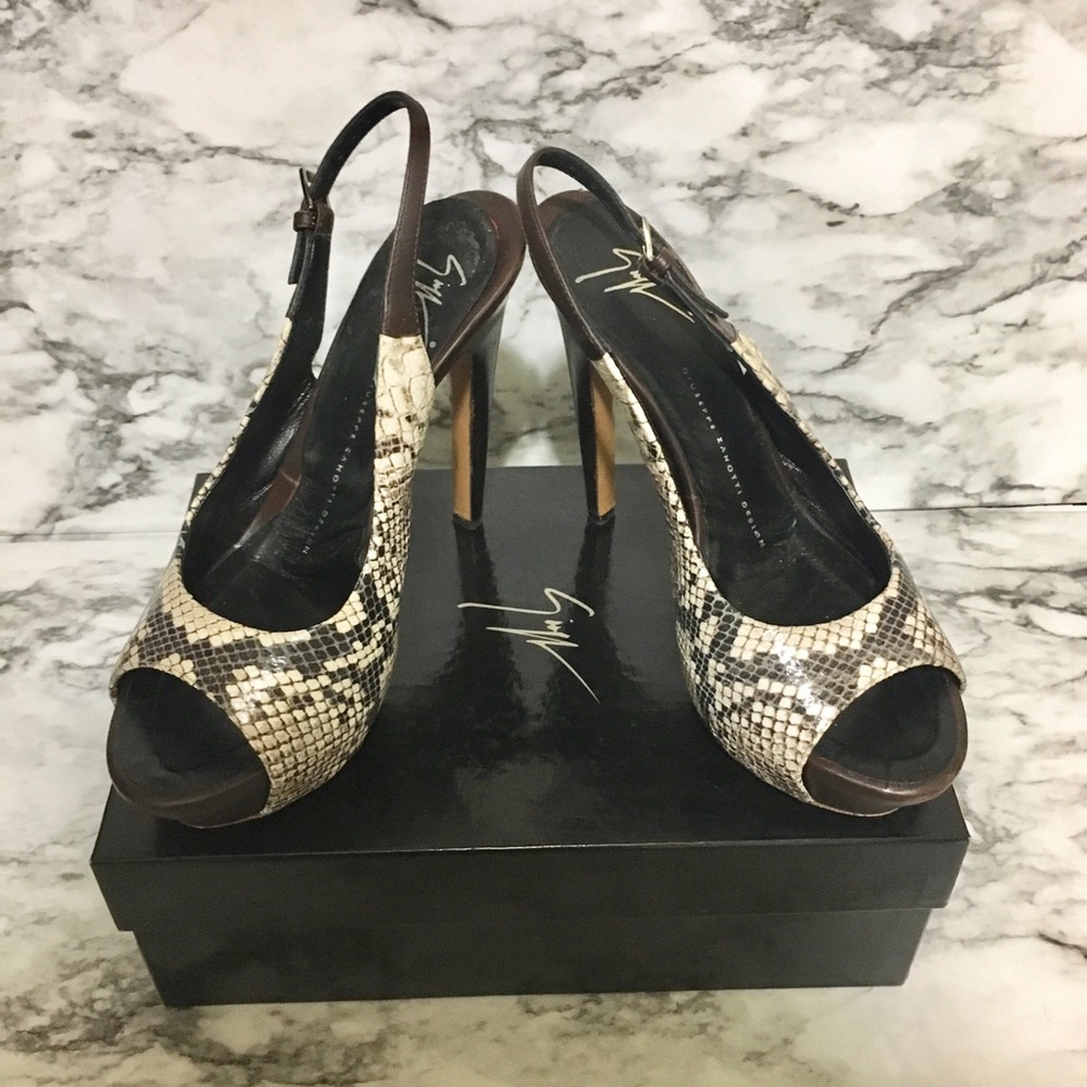 🎈SOLD🎈Giuseppe Zanotti sandal python - Picture 4 of 8