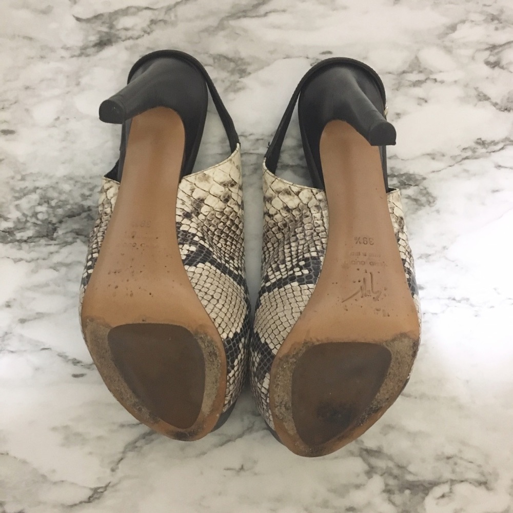 🎈SOLD🎈Giuseppe Zanotti sandal python - Picture 5 of 8