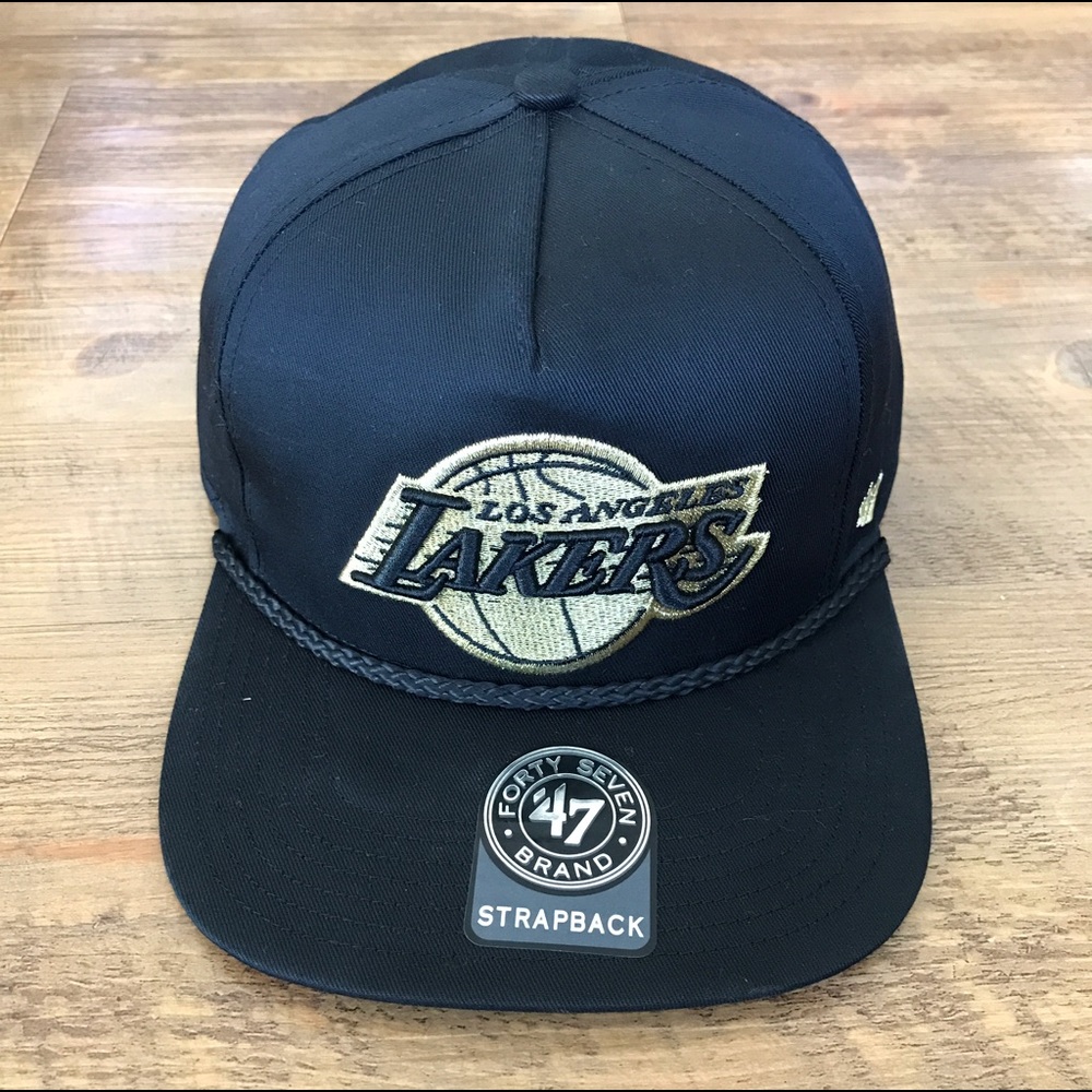 '47 Brand Strapback Hat -- Los Angeles Lakers