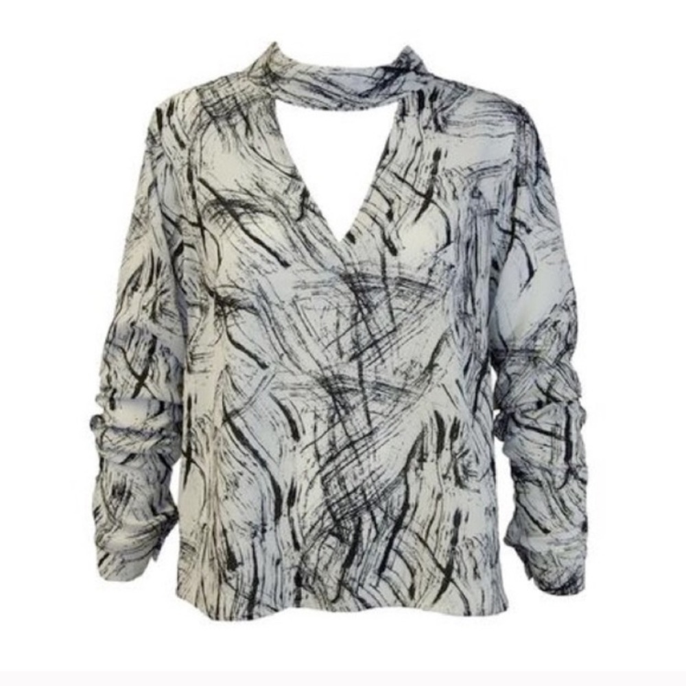Astr Cut Out Blouse