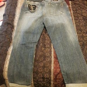Baby phat wildthing Jean capris