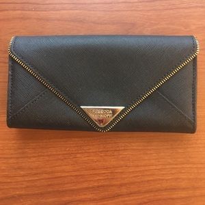 Rebecca Minkoff large exposed zipper wallet