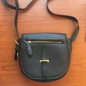 Small black crossbody purse