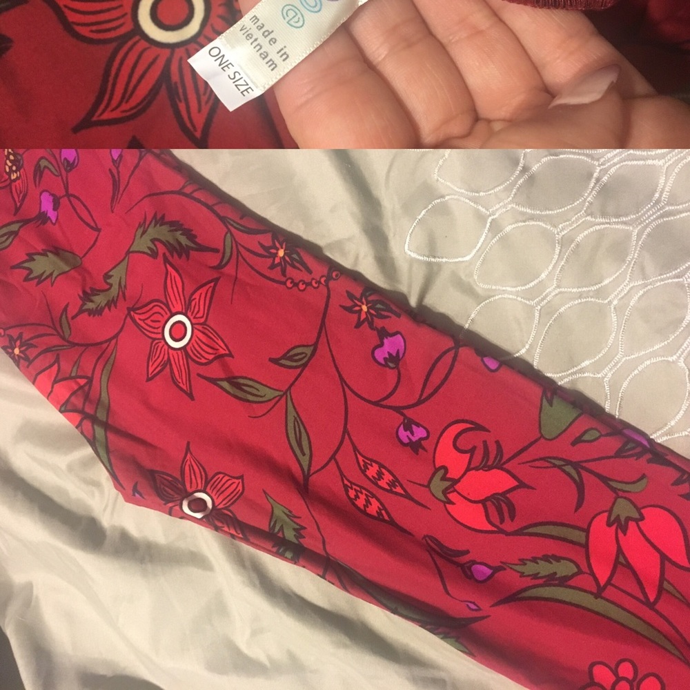 OS LulaRoe leggings. Never worn.