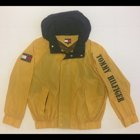 ‼️SOLD‼️ Tommy Hilfiger Windbreaker Jacket L 90's - Picture 2 of 8