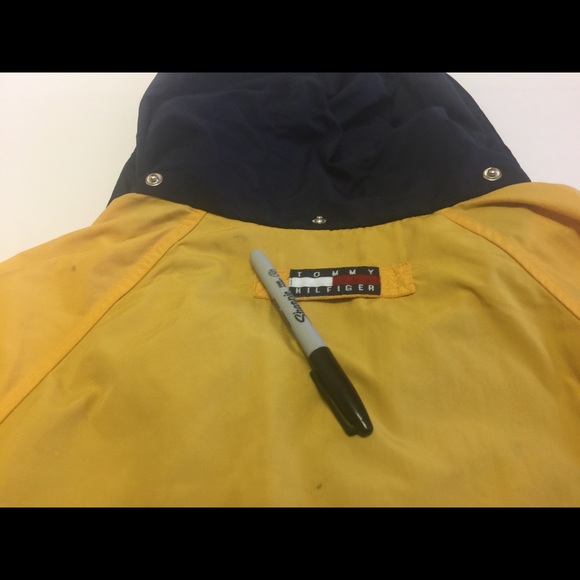 ‼️SOLD‼️ Tommy Hilfiger Windbreaker Jacket L 90's - Picture 4 of 8