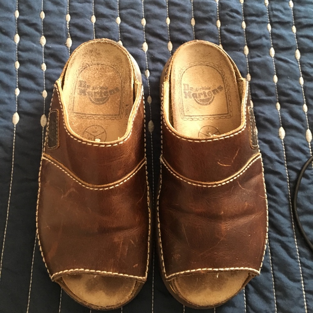 Doc Martens slip on sandals Sz 6