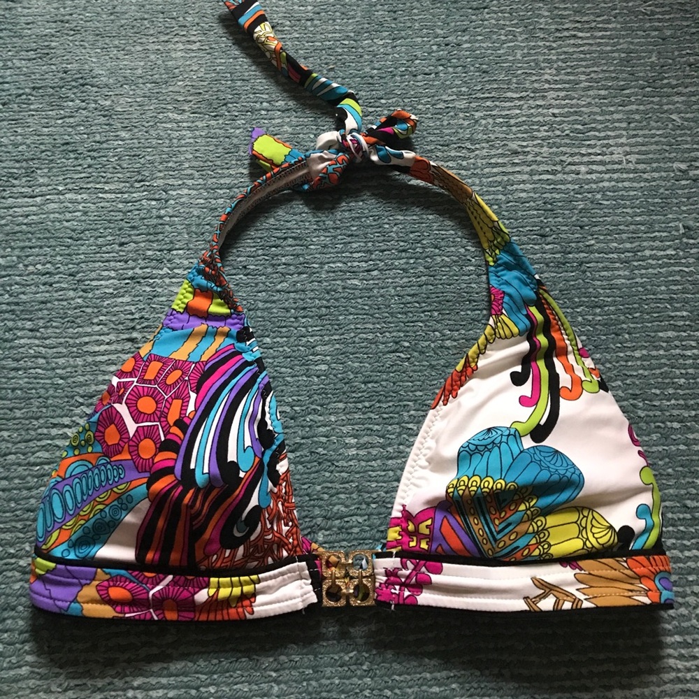 Trina Turk Halter Swim Top