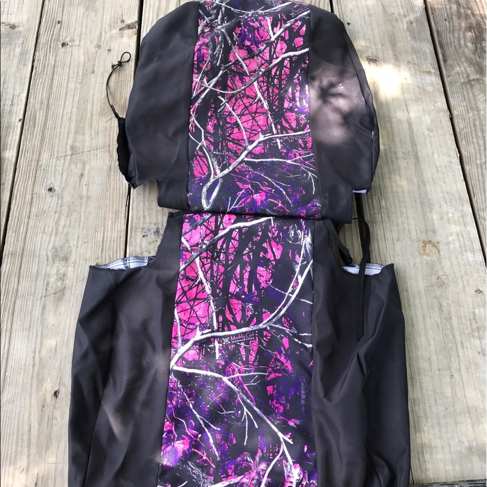 Muddy girl seat covers