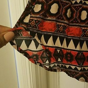 H&M Tops - Lively tribal print H&M blouse H&M Tops - Lively tribal print H&M blouse