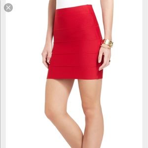 BCBG MAXAZRIA "simone" bandage skirt