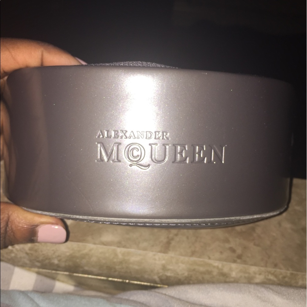 Alexander McQueen Brown Sunglasses