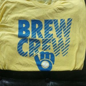 Brew Crew brewers tshirt