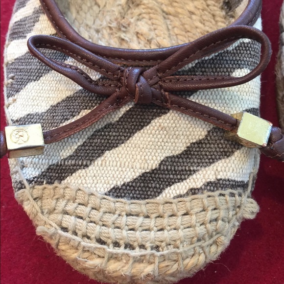 Michael Kors Meg Zebra espadrilles size 10 - Picture 2 of 5