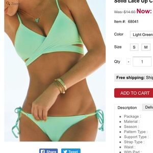 Women's wrap bikini