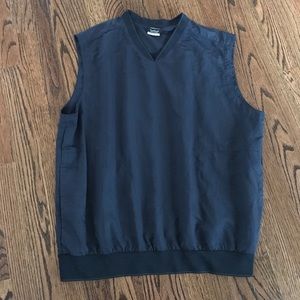Navy Nike Golf sleeveless vest, xl