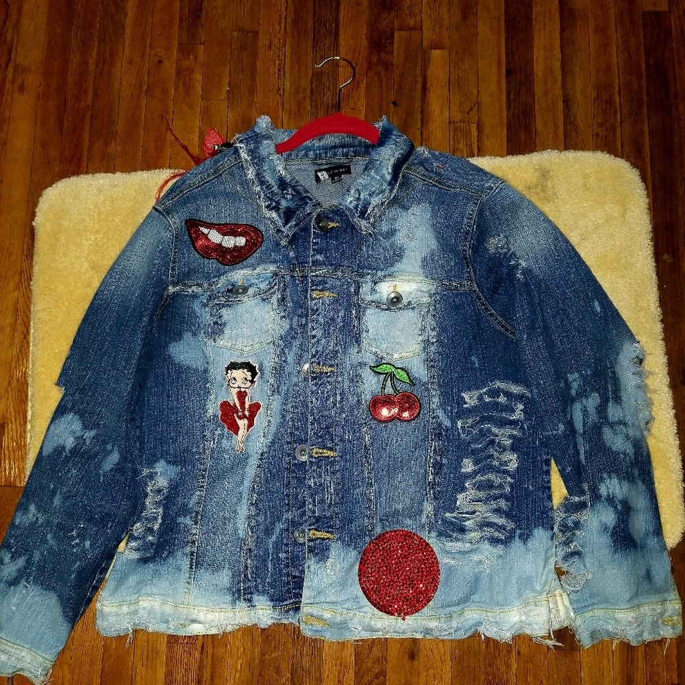 Distress Jean jackets