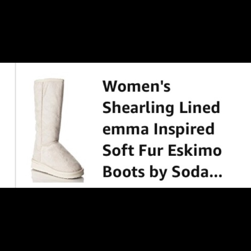 Women's Shearling Lined emma Inspired Boots