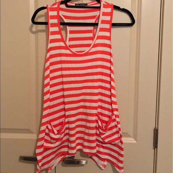 Ella Moss Stripe Tank - Picture 1 of 3
