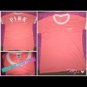 VS Pink- Ringer Tee