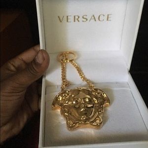 Versace key chain brand new