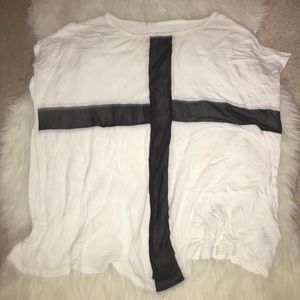 Size Small Cross Tee from Forever 21