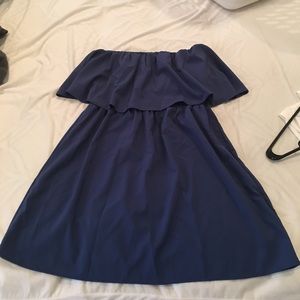 Strapless dress