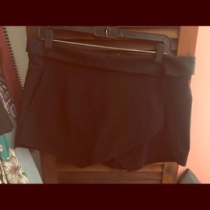Zara black skort