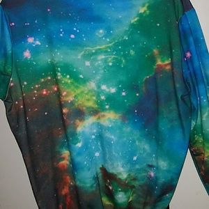 Galaxy style sweatshirt