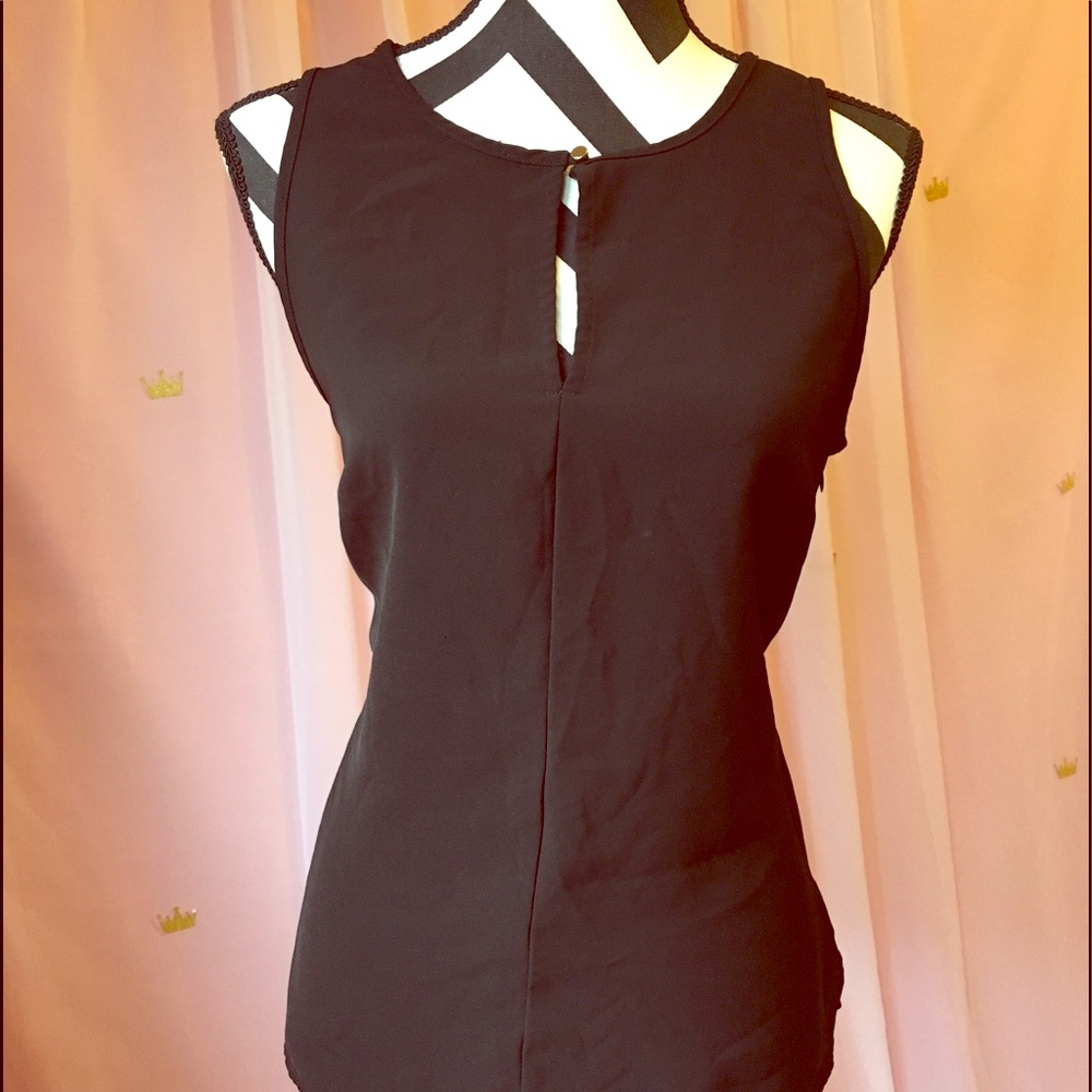 👁Liz Claiborne casual sleeveless top large
